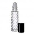 Clear Swirl Roll-on Roller 10 Ml 1 3 Oz Cap Pack Of 144 