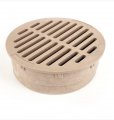 Premium 6 Inch Outdoor Round Flat Drain Grate Cover Fits All Sewer Pipe Fittings Also Triple Wall Corrugated Landscape Nds 