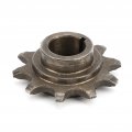 Akozon 415 Chain 10 Teeth Front Sprocket Cog Iron Alloy For 48cc 80cc 2 Stroke Motorized Bicycle 
