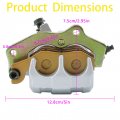 Wflnhb Front Left And Right Brake Calipers Replacement For Kawasaki Teryx 800 Krf800 43080-0128 43080-0129 2014-2019 With Pads