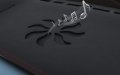 Yingchi Black Leather Car Tray Dashboard Cover Dash Pad Mat For Skoda Karoq 2018-2021