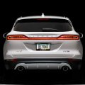 Ipick Image For Lincoln Mkc Black Real 3k Carbon Fiber Finish Abs Plastic License Plate Frame