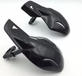 Smt Motorcycle Black Hard Plastic Reinforced Hand Guards For Snowmobile Polaris Rmk Ski-doo Sno Pro Vector Phaser Indy Honda