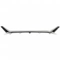 Hecasa Front Grille Trim Compatible With 2013-2016 Toyota Venza Silver Painted Bumper Grill Molding Replacement For To1044113