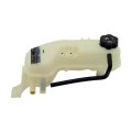 Pressurized Coolant Reservoir For Chevy Malibu 1999 2000 2001 2002 2003 White Plastic With 15 Psi Spring Loaded Twist Cap 2 