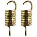 Caltric 2x Exhaust Muffler Spring For Polaris Ranger 800 Efi 4x4 6x6 2010 2011