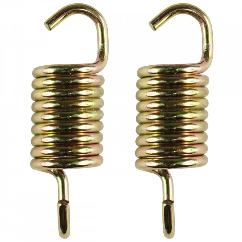 Caltric 2x Exhaust Muffler Spring For Polaris Ranger 800 Efi 4x4 6x6 2010 2011