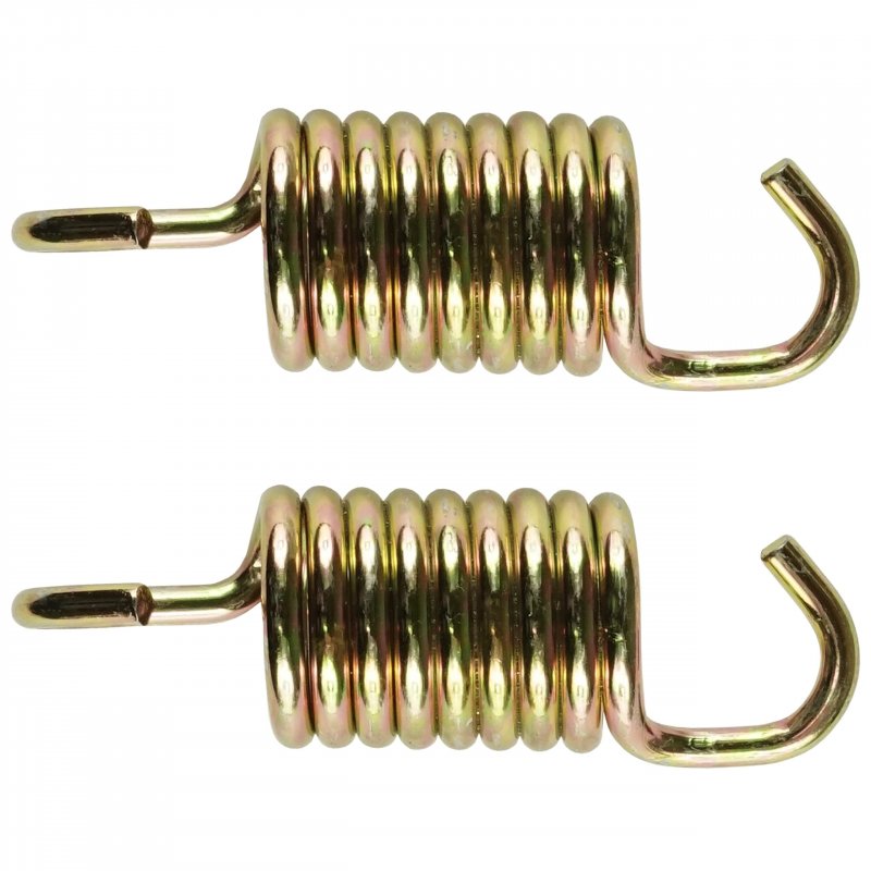 Caltric 2x Exhaust Muffler Spring For Polaris Ranger 800 Efi 4x4 6x6 2010 2011