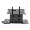 Ni1066150 Front Bumper Cover Support Bracket For Nissan Kicks 2018 2020 Driver Left Side Polished Black Alloy Steel 