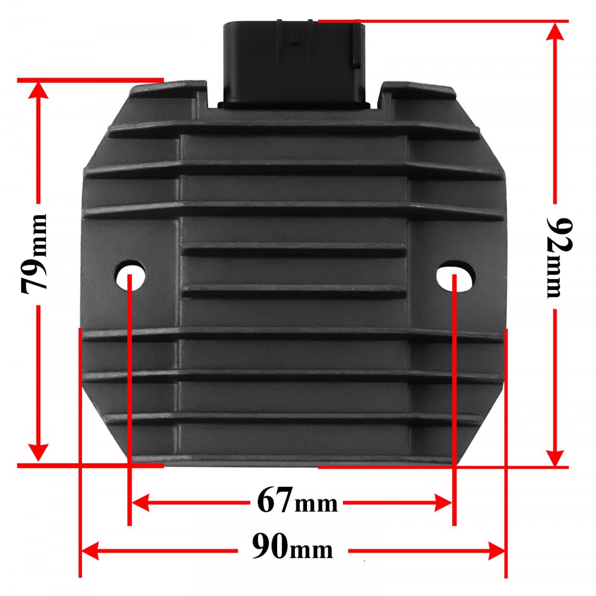 Glenparts Voltage Regulator Rectifier Replaces For Yamaha Xp500 T-max 2009 2010 2011 Xp 500 Xv1600 Road Star 1999 2000 2001