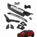 Front Bumper Hood Upper Grille Assembly For Rav4 Le Xle 2016 2017 2018 Center Lower And Fog Light Cover Cap Replacement 