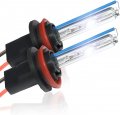 Hid Xenon Replacement Bulbs H11 8000k Bright Blue With Ballaster Kit 1 Pair 