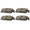 Rear Brake Pad Set For Cadillac Escalade 2007 To 2014 Ceramic Friction Material Gold Classification Replacement 19427994 