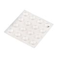 3 8 In Self-adhesive Round Vinyl Pads 16-pack 
