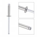 Uxcell Blind Rivets 304 Stainless Steel 4mm Diameter 16mm Grip Length Silver 100pcs