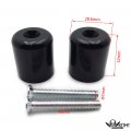 Httmt- Usmt220-003-bk-nologo- Cnc Aluminum Billet Bar End Black Compatible With Suzuk Hayabusa Gsx1300r 99-16