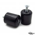 Httmt- Usmt220-003-bk-nologo- Cnc Aluminum Billet Bar End Black Compatible With Suzuk Hayabusa Gsx1300r 99-16