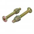 Uxcell 10pcs Furniture Connecting Fitting M6x50mm Hex Socket Drive Bolt W Wood Insert Nut