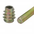 Uxcell 10pcs Furniture Connecting Fitting M6x50mm Hex Socket Drive Bolt W Wood Insert Nut