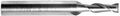 Two Flute Solid Carbide End Mills Decimal Sizes Coated Mill Dia 025 Loc 075 