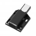 Uxcell Glass Door Magnetic Touch Catch Latch Closure Plastic Black 4pcs