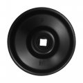 X Autohaux 86mm 16 Flutes Car Oil Filter Wrench Socket Housing Cap Remover Tools For Bmw Black