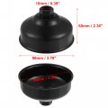 X Autohaux 86mm 16 Flutes Car Oil Filter Wrench Socket Housing Cap Remover Tools For Bmw Black
