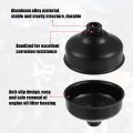 X Autohaux 86mm 16 Flutes Car Oil Filter Wrench Socket Housing Cap Remover Tools For Bmw Black