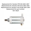 Gxywady Motorcycle Starter Replacement For Yamaha Ttr125e Ttr125le Ttr125lwe 2003-2007