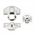 Uxcell Box Latch Small Size Silver Tone Decorative Hasp Jewelry Cases Catch W Screws 30 Pcs