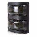 Partsmojo 2pc White Amber Side Mirror Led Lamp Daytime Running Light For 2008 2009 2010 2011 2012 2013 2014 2015 2016 F250 F350