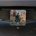 Redwoods National And State Parks California Ca Animals Bear Deer Cougar Bobcat Tow Trailer Hitch Cover Plug Insert