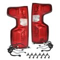Tail Lights Rear Brake Lamps Assembly For Chevy Silverado 1500 2019-2023 Fit 2500hd 3500hd 2020-2023 Left Right Side Gm2800308 