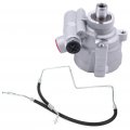 Ocpty 20-991 26095037 Power Steering Pump Kit Fits 2002-2006 For Gmc Envoy Xl Chevrolet Trailblazer Ext With Pressure Hose