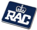 Royal Automobile Club Car Grille Badge A Rectangular Rac