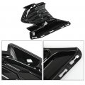 Front Bumper Grill Fog Light Cover With Hole For Chevy Equinox Rs 2021 2022 2023 Left Side Glossy Black Abs Part Number