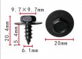 Autobahn88 Hex Head Bot With Washer Compatible Toyota Oem 9015960496 Pack Of 10