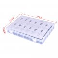 Ocpty 240pcs Nylon Bumper Fasteners Fender Rivet Clips Push Type Car Retainer Kit Fit For Gm Toyota Hondad For Chrysler