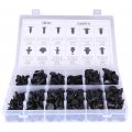Ocpty 240pcs Nylon Bumper Fasteners Fender Rivet Clips Push Type Car Retainer Kit Fit For Gm Toyota Hondad For Chrysler