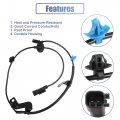 Uxcell Rear Left Abs Sensor Wheel Speed No 4670a581 For Mitsubishi Outlander 2008-2013