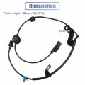 Uxcell Rear Left Abs Sensor Wheel Speed No 4670a581 For Mitsubishi Outlander 2008-2013