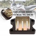 Topteng Motorbike Intake Reed Valve Replacement Fits For Honda Genuine Dio Sk50 Mn Af27 Dio50 Lead90 14100-gah-000