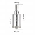 Uxcell Diamond Drill Bit 28mm Glass Hole Saw Core With Spotting For Ceramics Porcelain Tile Bottles Pots Brick