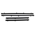 Flynsu Front Rear Inner Door Glass Weatherstrip Set Replacement For Toyota 4runner Lexus Gx460 2010-2020 68171-60090 
