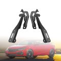 2pcs Right And Left Hood Hinge Set Black Steel Replacement For 2016 2017 2018 2019 2020 2021 Civic Sedan 