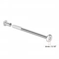 Uxcell Screw Post Fit For 5 16 8mm Hole Dia Male M6xmm Belt Buckle Binding Bolts Leather Fastener Stainless Steel 5 Sets