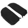 Leather Center Console Lid Armrest Cover Skin Black For Acura Mdx 2007 2008 2009 2010 2011 2012 2013 Microfiber Replacement 2 