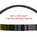 Caltric Drive Clutch Belt Compatible With Ski-doo Legend 500 600 700 800 2002 2003 2004 414860700