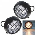 Waltyotur 2x Motorcycle Headlights Replacement For Yamaha Banshee Warrior Wolverine Big Bear Kodiak 1987-2006 Lens Bulbs Lights