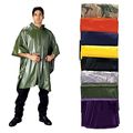 Rothco Vinyl Poncho Woodland Camo 